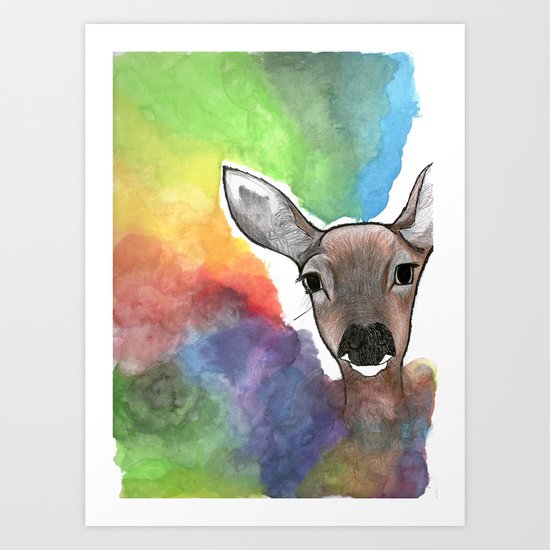 Deer Dream Art Print