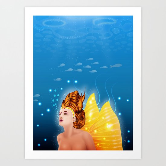 Mermaid Art Print