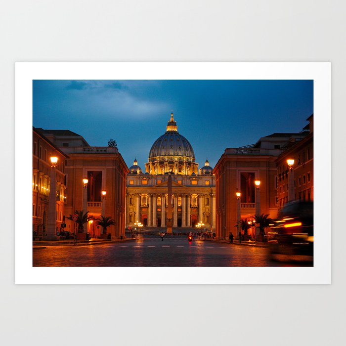 Papal Basilica of St. Peter in the Vatican Art Print
