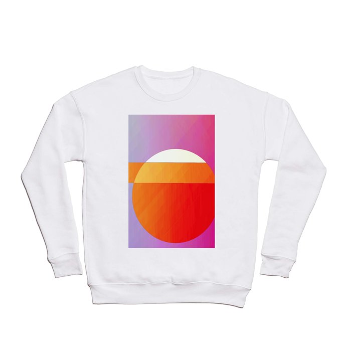 Orange Sun Crewneck Sweatshirt