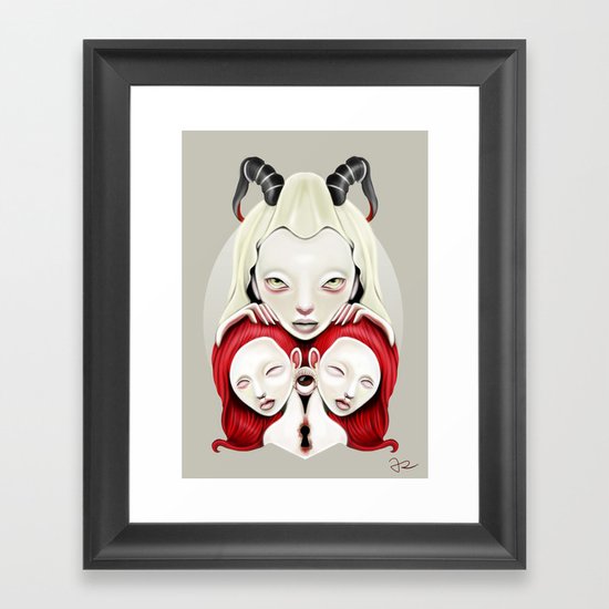Mitosis Framed Art Print