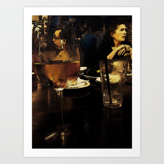 Through a Looking Glass Art Print