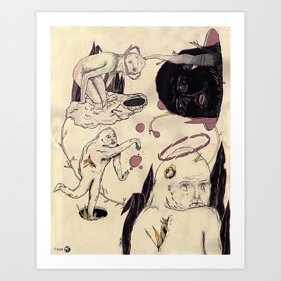 Bajo Perfil Art Print