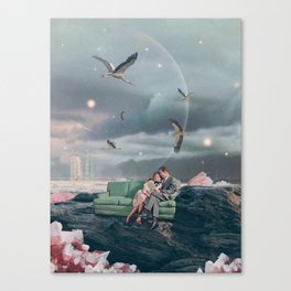 Evenings that I can't Remember Canvas Print