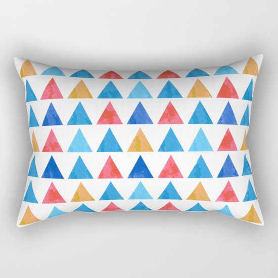 Lovely Geometric Pattern Rectangular Pillow