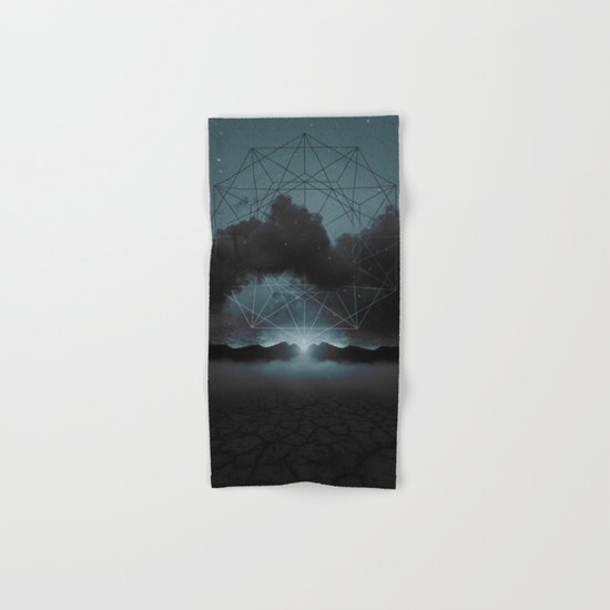 Beyond the Fog Lies Clarity | Midnight Hand & Bath Towel