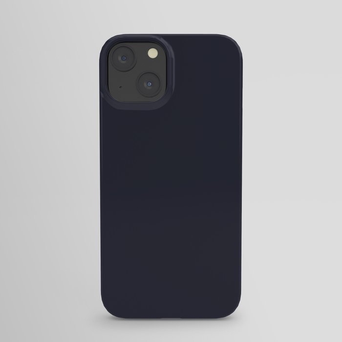 Blue-Black Oil iPhone Case