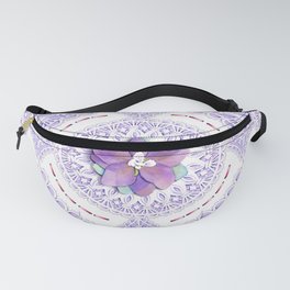 Victorian Flowers Fanny Pack