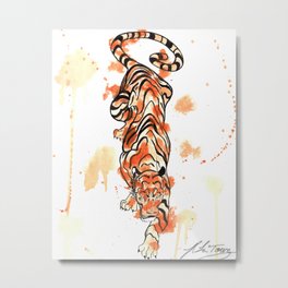 The Year of the Tiger Metal Print