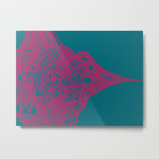 INK #11 Wild Bird Metal Print