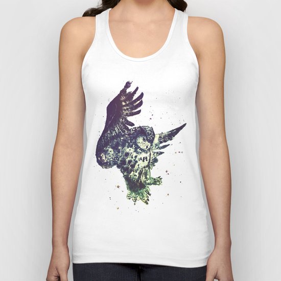 Owl Unisex Tank Top