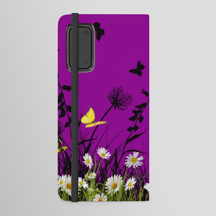 Daisies and Butterflies Android Wallet Case