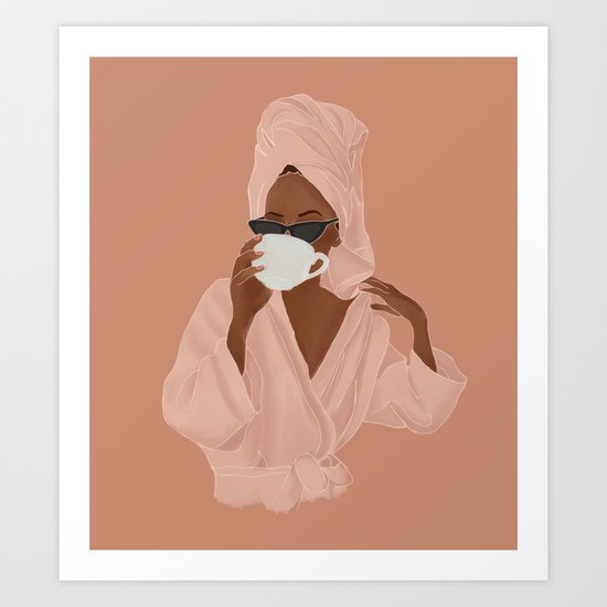 Treat Yourself Art Print By Rachelszo Society6