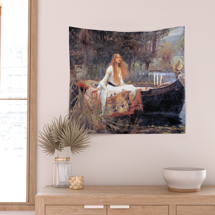 Lady of shalott discount tapestry
