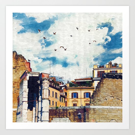 The (Old-New) Dream City Art Print