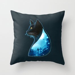 Guardians of the Night Throw Pillow
