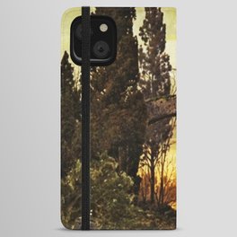 Ruined ancient archway vintage art iPhone Wallet Case