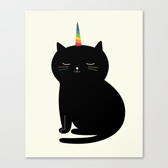 Caticorn Canvas Print
