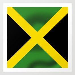 Jamaican Flag Art Print