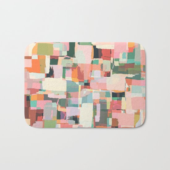 Abstract Painting No. 9 Bath Mat