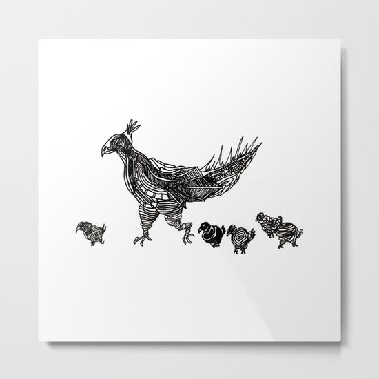 Mother Hen Metal Print