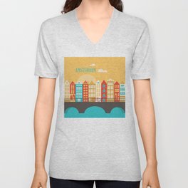 Amsterdam V Neck T Shirt