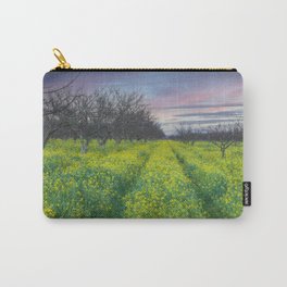Mustard Field Dawn Carry-All Pouch