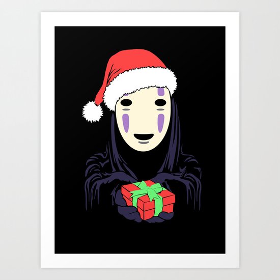 Kaonashi's trap! Art Print