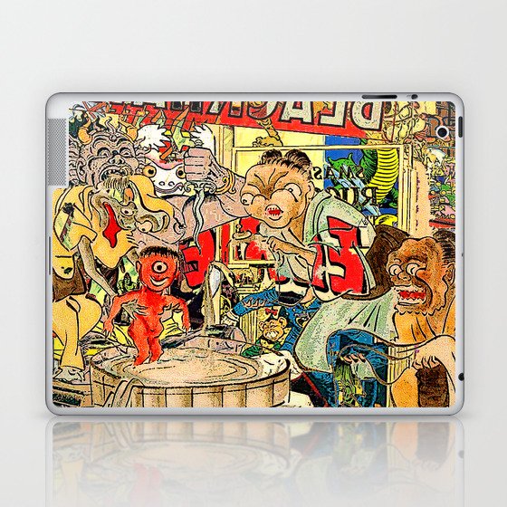 the daily lives of hungry ghosts Laptop & iPad Skin