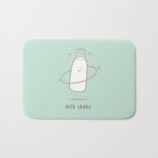 milk shake Bath Mat