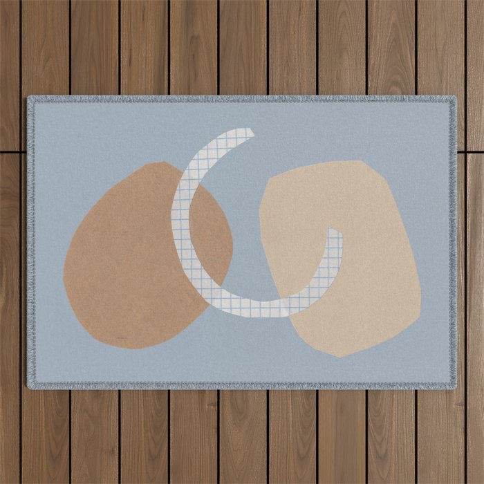 Three Shapes #2 Outdoor Rug