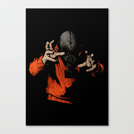 Black Light Canvas Print