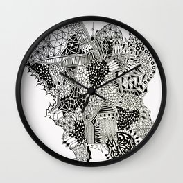 Crystalised Wall Clock