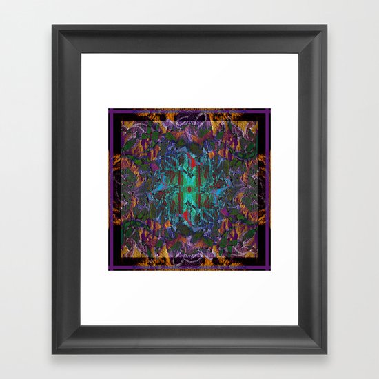 Textured pt1 Framed Art Print