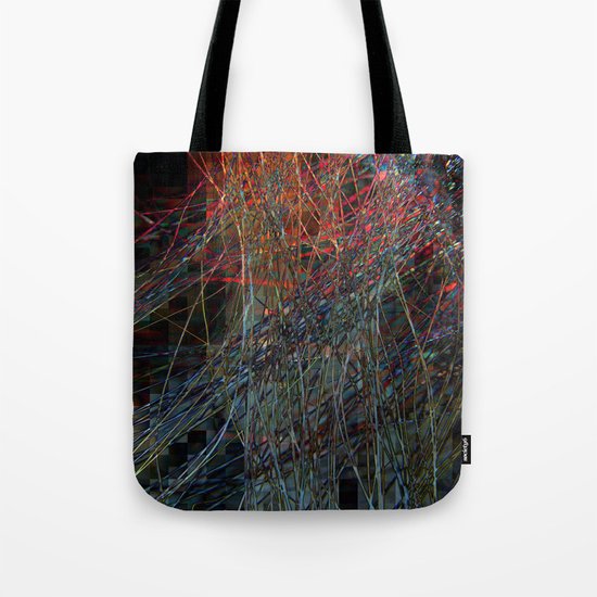 Abstract Hair Tote Bag