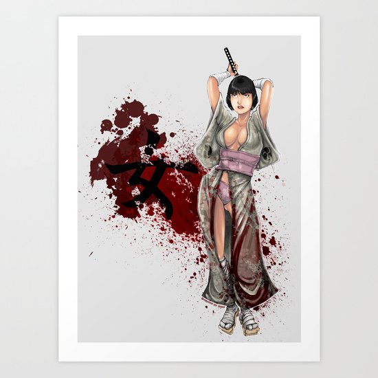 Kunoichi 1 of 4 Art Print