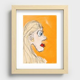 blondie Recessed Framed Print