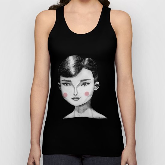 Audrey Hepburn Unisex Tank Top