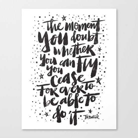 You can fly Canvas Print