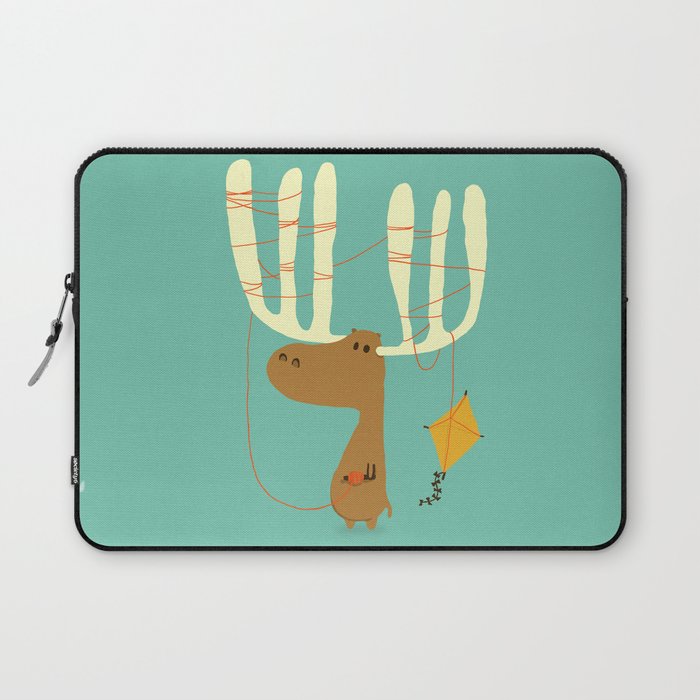 A moose ing Laptop Sleeve
