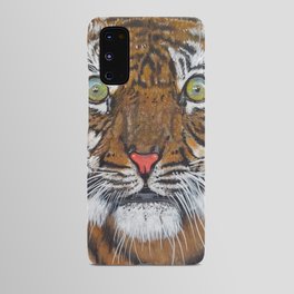Siberian Tiger Stare Down Face Android Case