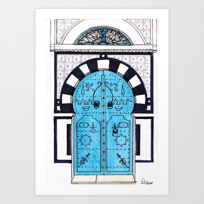 DOORS but Kawaii | Art Print