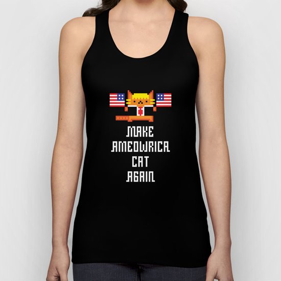 Make Ameowrica Cat Again Unisex Tank Top