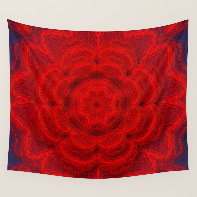 Fl Red Wall Tapestry