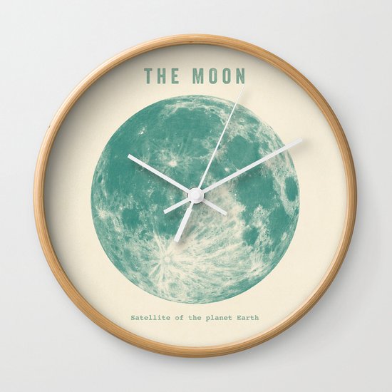 Satellite of the planet Earth Wall Clock