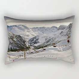 Lech Zurs am Arlberg Austrian Alps Austria Rectangular Pillow