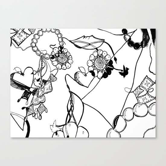Jewelry Box Canvas Print