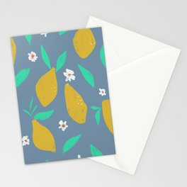 Limoncello - Abstract Tropical Art Stationery Card