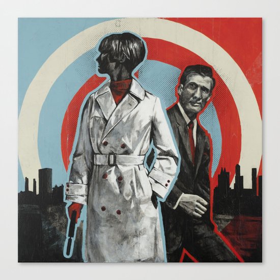 Superheroes SF Canvas Print