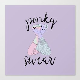 Pinky Swear Canvas Print